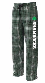 Shamrocks Logo Flannel Pants - Order due by Friday, March 24, 2023